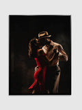 Wall Art- Tango Dance -Canvas Printed-Modern art