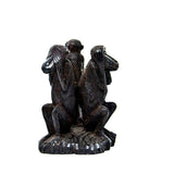Monkeys Hear No Evil, Speak No Evil, See No Evil Sculpture
