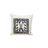 Zebra Family Pillow Cover