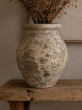 Terra patina no37 - Decorative Terracotta Vase