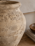 Terra patina no37 - Decorative Terracotta Vase