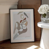 Wall art Flowing Silhouettes