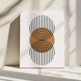Wall art Art with circles 1