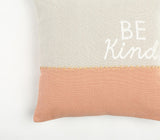 Colorblock Typographic Cushion cover