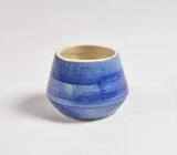 Ink Blue Ceramic Planters (set of 2)