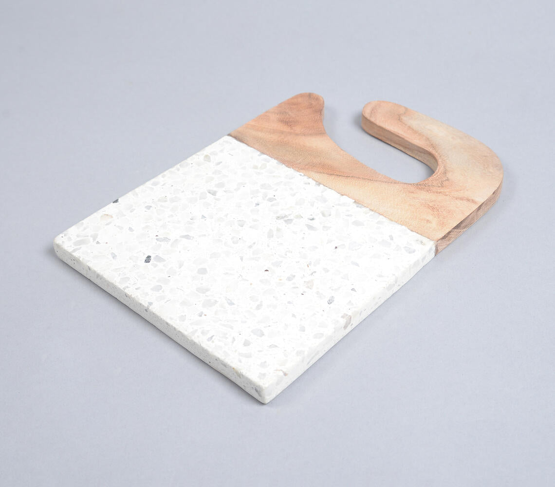 Hand Cut Terrazzo & Acacia Wood Chopping Board