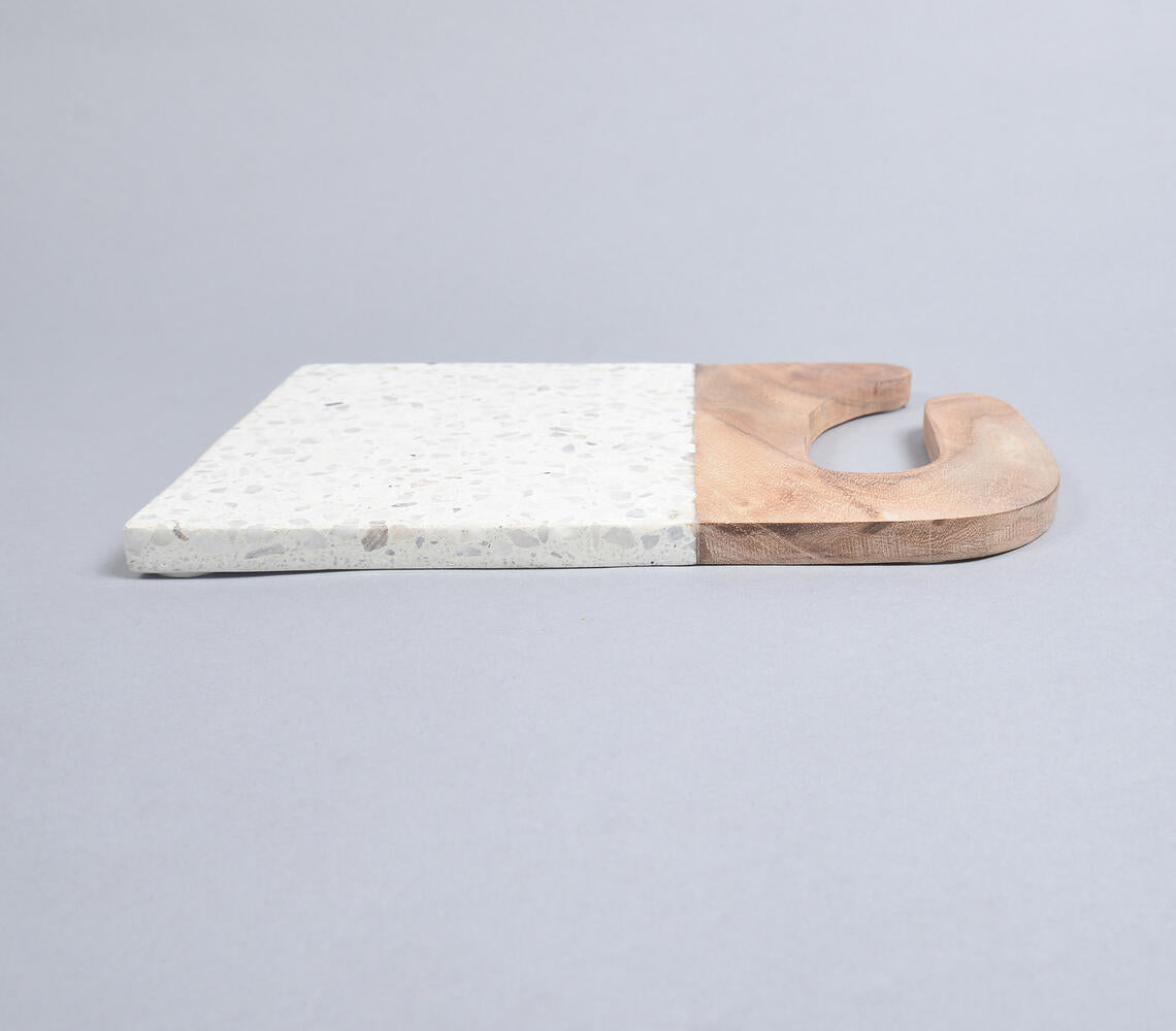 Hand Cut Terrazzo & Acacia Wood Chopping Board